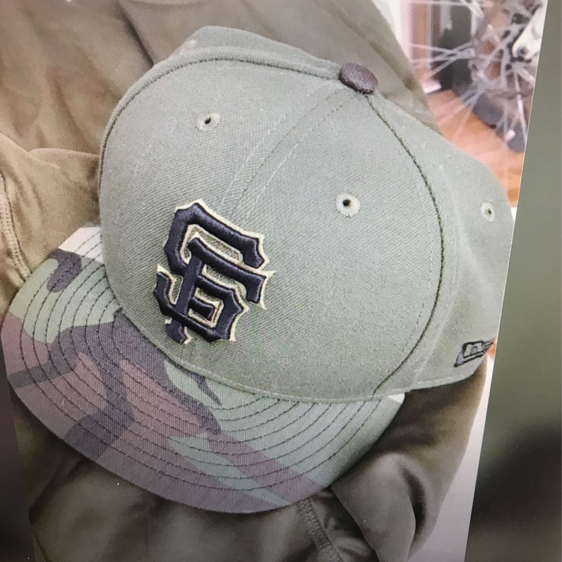 Giants Salute To Service Hat 3/8’ 