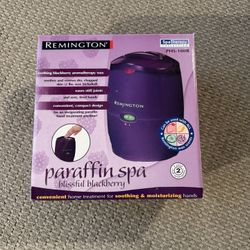 Reduced! Remington Soothing Blackberry Aromatherapy Paraffin Spa - New In Box