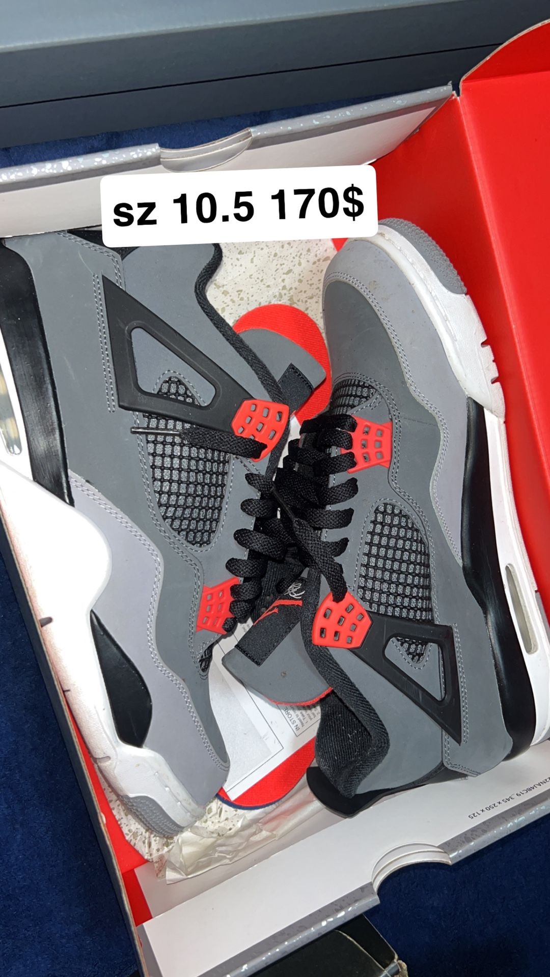 infared 4s size 10.5