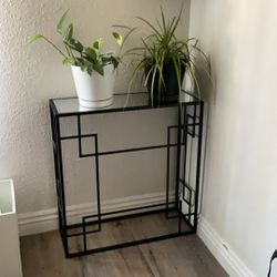 Mesita + Plantas