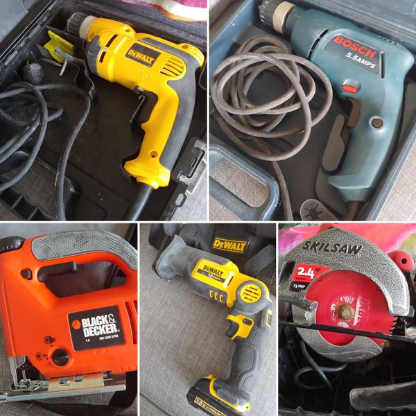 Set of 5 Power Tools! Used & in Good Working Condition. for Sale in