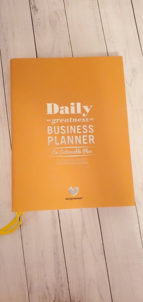 Business Planner Undated 