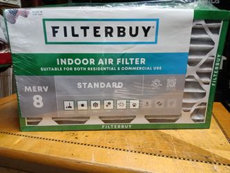 filterbuy Merv 8 pack of 4 pleaded filter 14.5" X 24.5" i