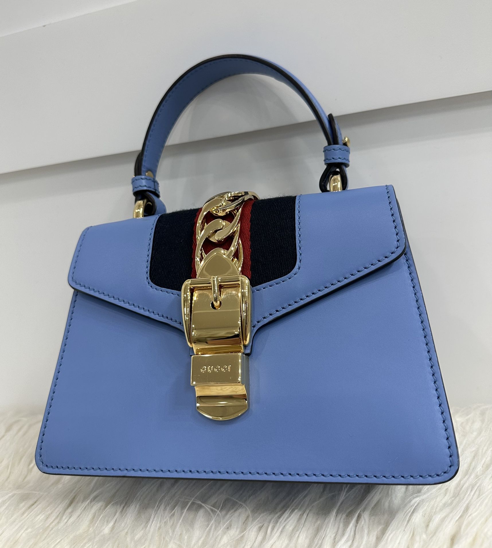 Gucci Calfskin Mini Bag Authentic 