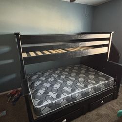 Twin Over Full Bunk Bed 