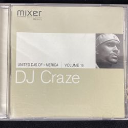 DJ Craze United DJ’s Of America Volume 16 Mix CD DMC 2000 Drum & Bass Jungle Turntablist (Rare Collectors Item!)