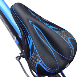  Padded Bike Seat Cushion,Gel Bike Seat Cover Compatible with Peloton Bike+,Comfortable Peloton Seat Cushion for Spin Exercise Bike Seat (Narrow)