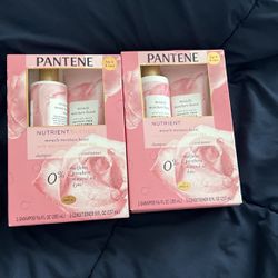 Pantene Shampoo And Conditioner Gift Set, 10$ Each