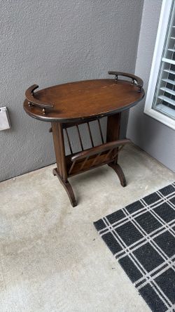 Antique end table