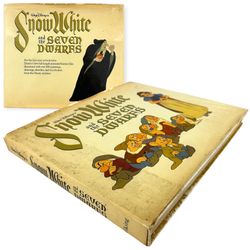 Walt Disney Snow White Seven Dwarfs 1979 Viking Press Studio Art Book HC Vintage
