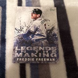 Freddie Freeman Baseball Card 