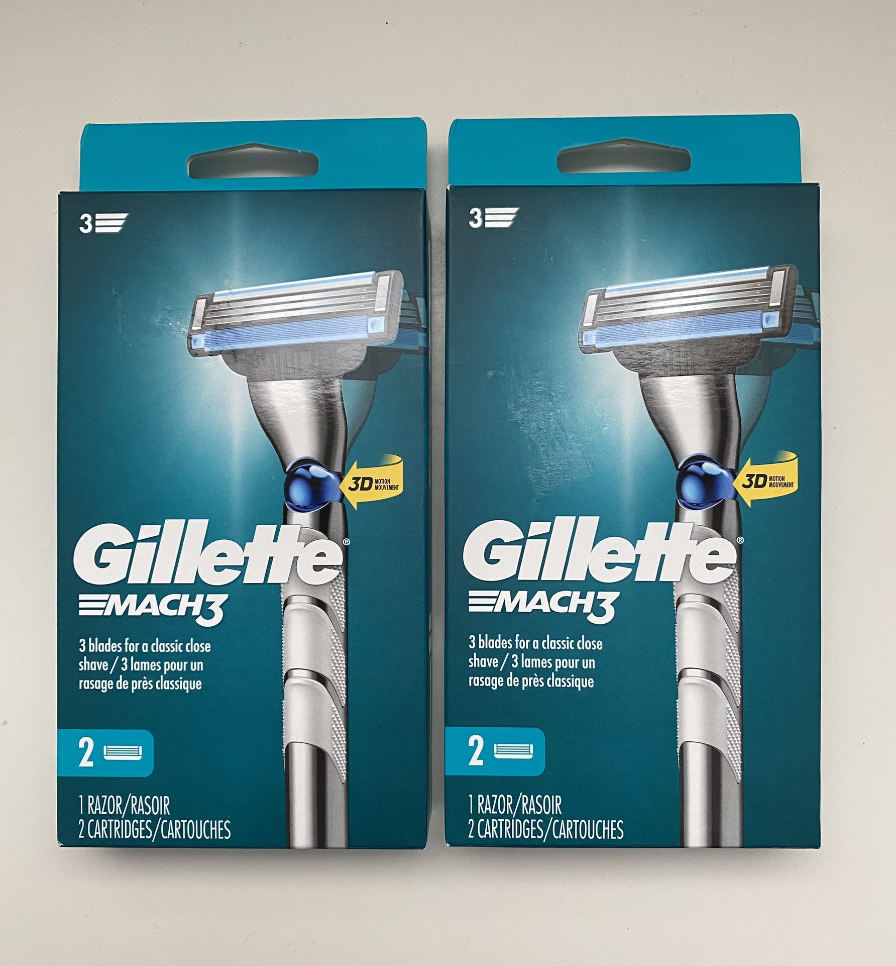 Gillette Mach 3 razors