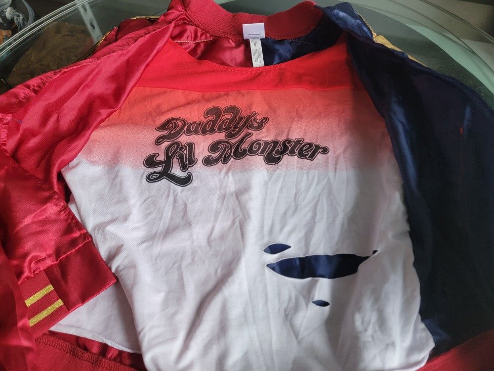 Harley Quinn Costume Halloween Jackets Xl Petite 