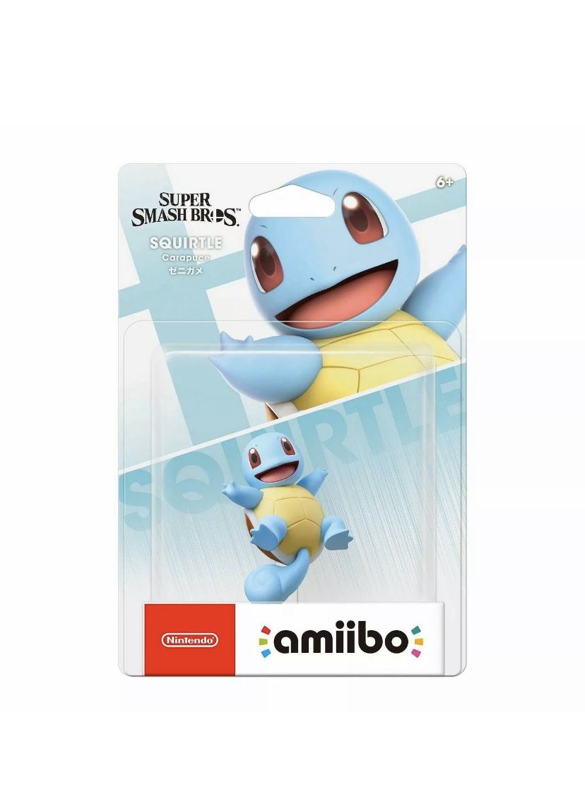 Super Smash Bros. Squirtle amiibo Figure Nintendo Switch