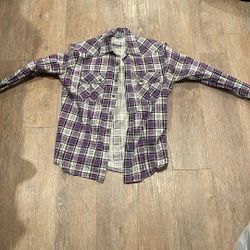 Plaid Button Down Social Collision