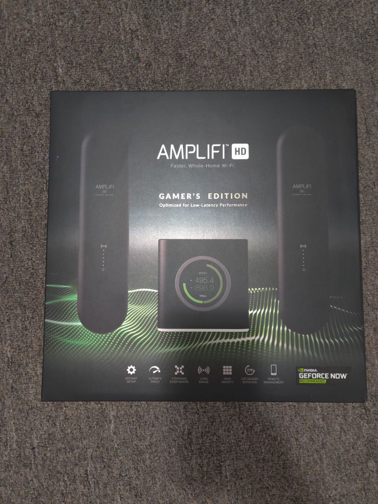 Amplifi HD Gamer's Edition Router with two Mesh Points