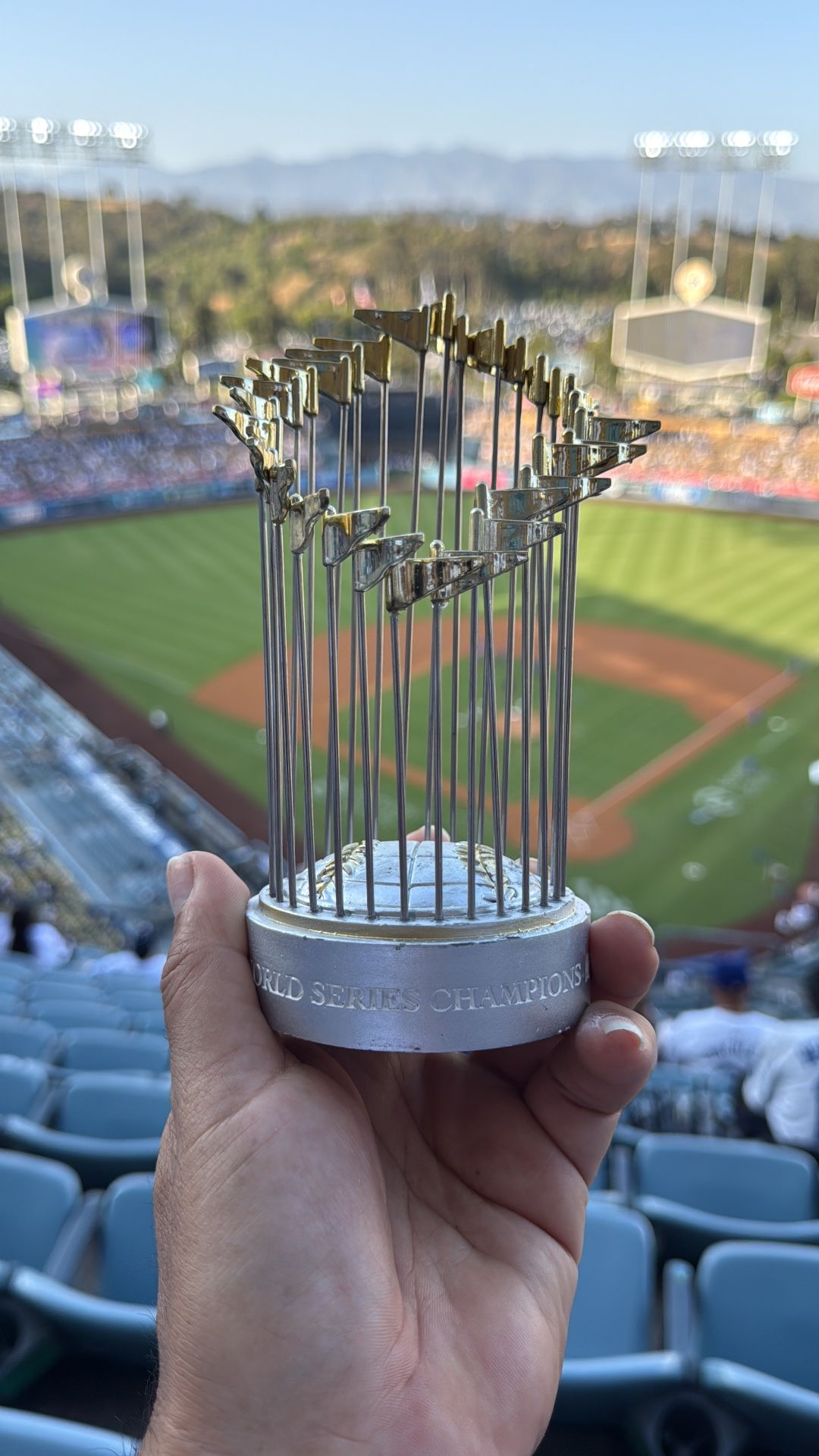 2024 World Series Championship Trophy