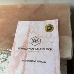 New Himalayan Salt Cooking Block