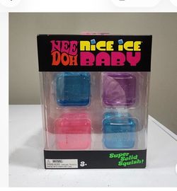 NeeDoh Nice Ice Baby 4 Pack