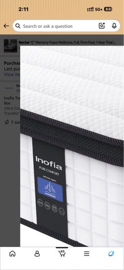 Mattress full size - medium -