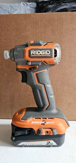 RIDGID Brushless Cordless Impact Driver with Battery