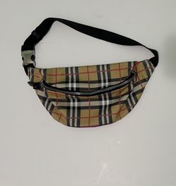 Plaid Fanny Pack