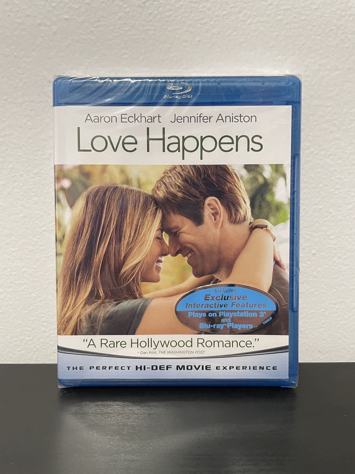 Love Happens Blu-Ray Movie NEW SEALED Aaron Eckhart Jennifer Aniston 2009
