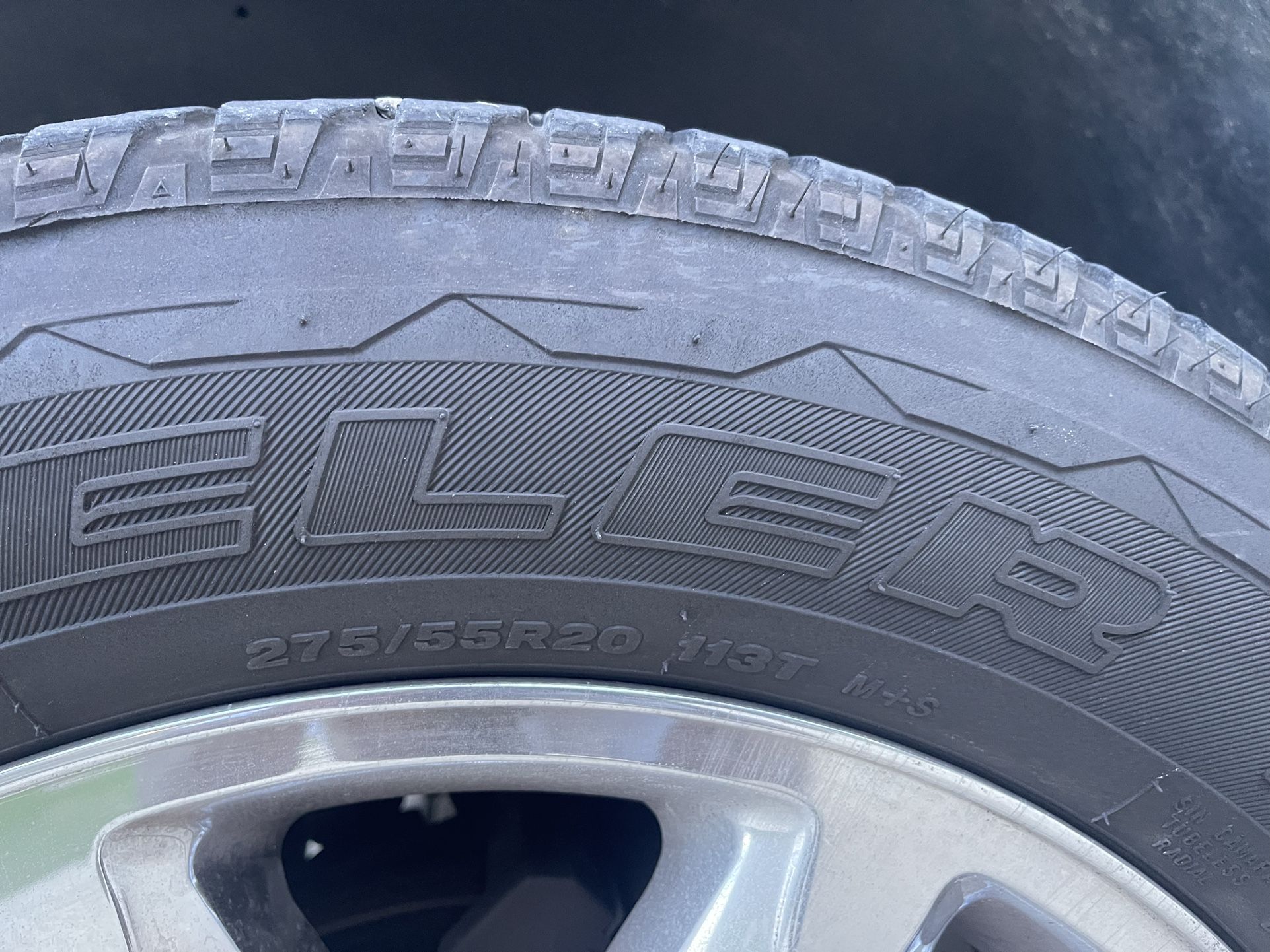 Bridgestone Dueler HT 275/55R20 113T Set Of 4 (Used)