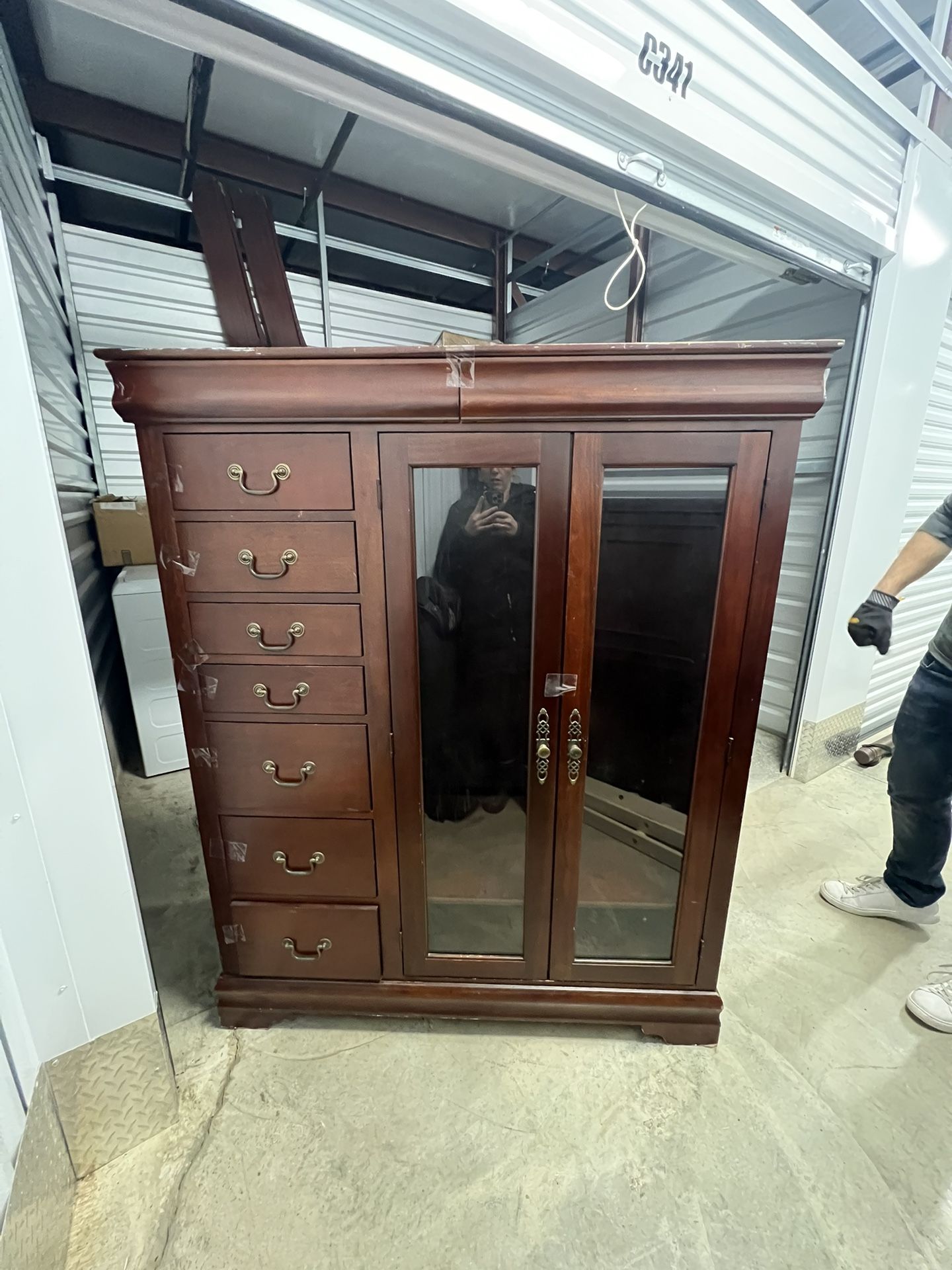 Armoire Shelf Unit