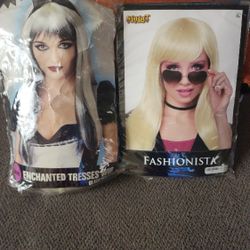 Adult Wigs For Halloween Or Cosplay 