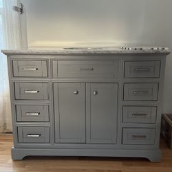 Bathroom vanity 48” With countertop