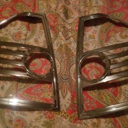 Chrome taillight covers for a Chrysler 300