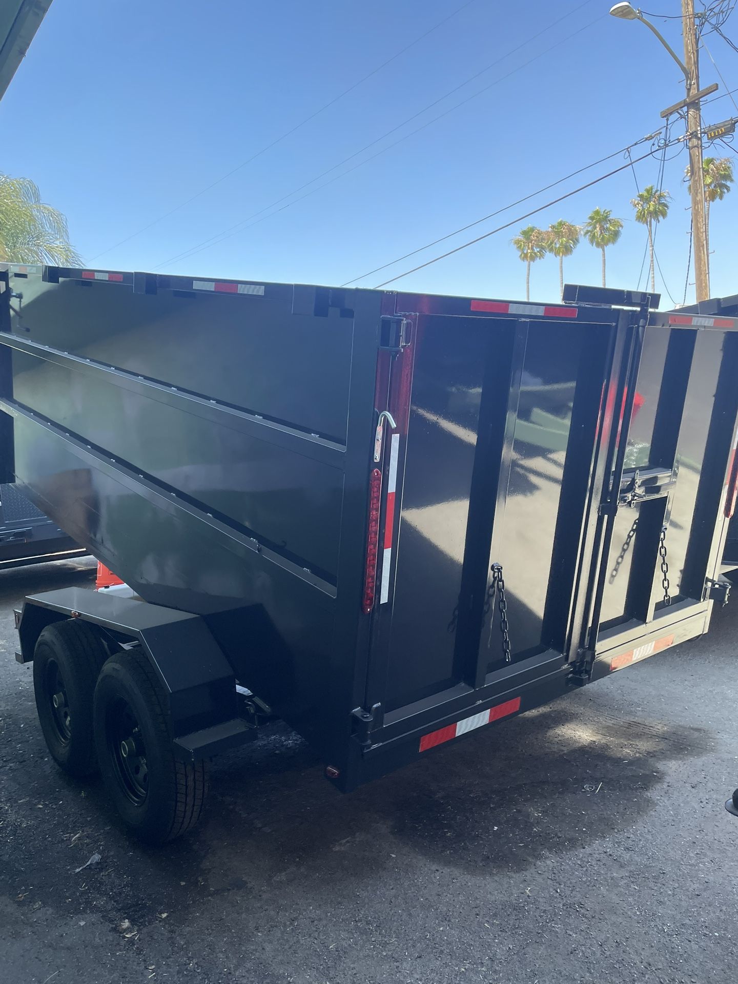 8x12x4 Smooth Dump Trailer