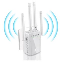 📶 Extensor WiFi Fululuer 300Mbps Amplía la señal de internet en casa u oficina 🚀