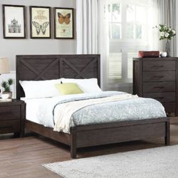 Queen Bed Frame Mattress Sold Separately