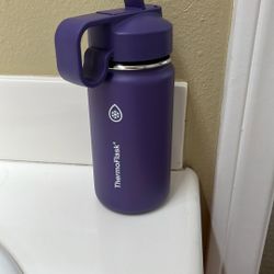 ThermoFlask Purple Stainless Steel Tumbler New 