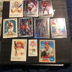 Cincinnati Reds Baseball Cards All Mint Condition! 
