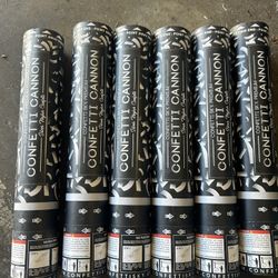 Silver Confetti Cannon