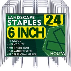 Landscape Staples 6 Inch (8 PACKS)!! 