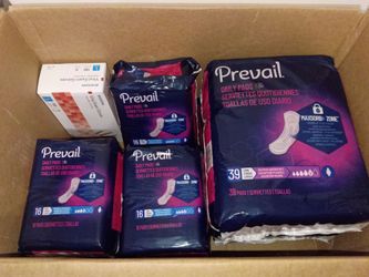 NEW Prevail Incontinence Pads + McKesson Gloves Bundle