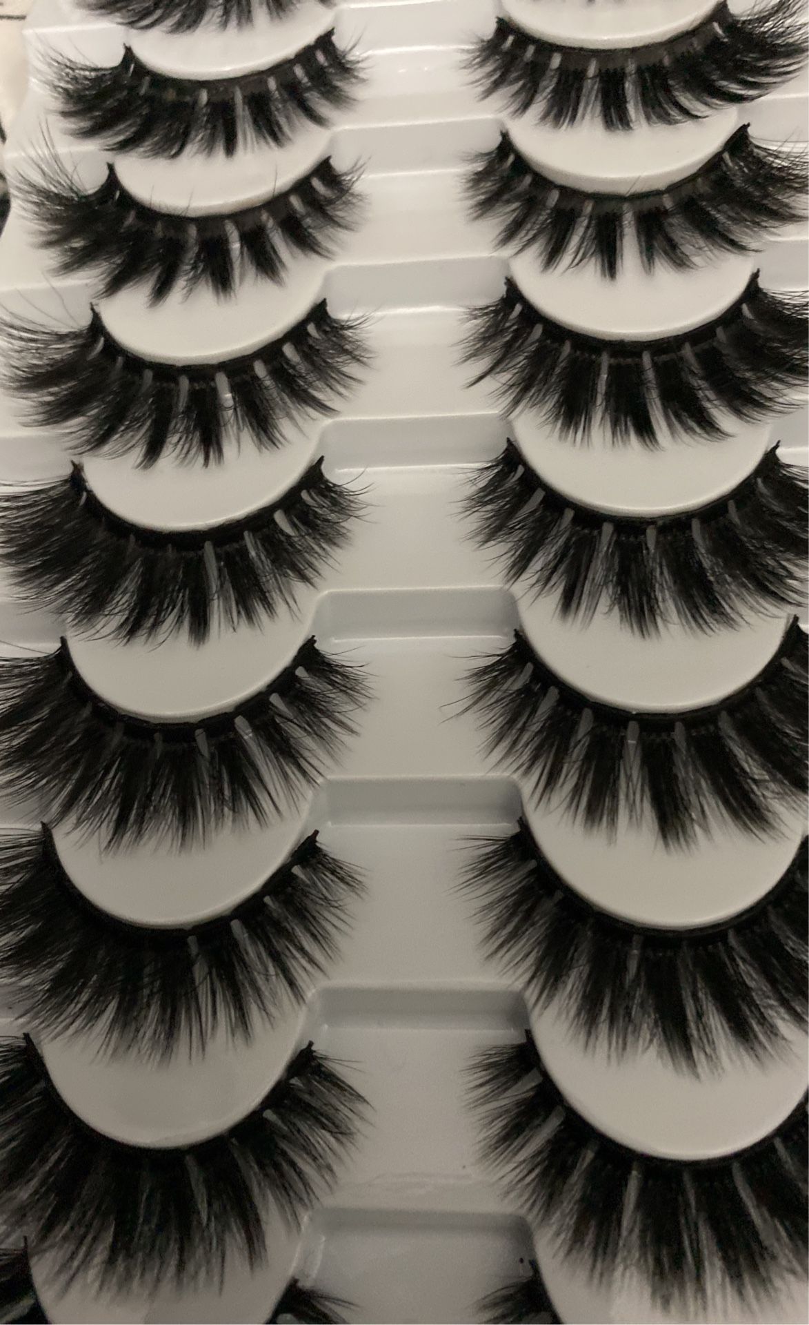 Strip Lashes Black Full Body Wispy 2 Sets $10 Wispy 327 Flare 001