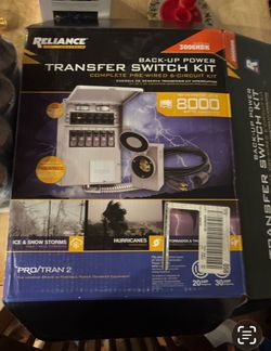 Transfer switch kit