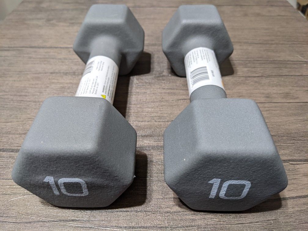 Set of 10-lb Dumbbells