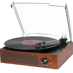 Unboxed Record Player Bluetooth Turntable