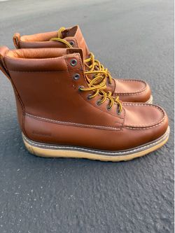 Die Hard Men's CLASSIC Work Boot 6" SureT Soft Toe Size 12d WIDE - BROWN