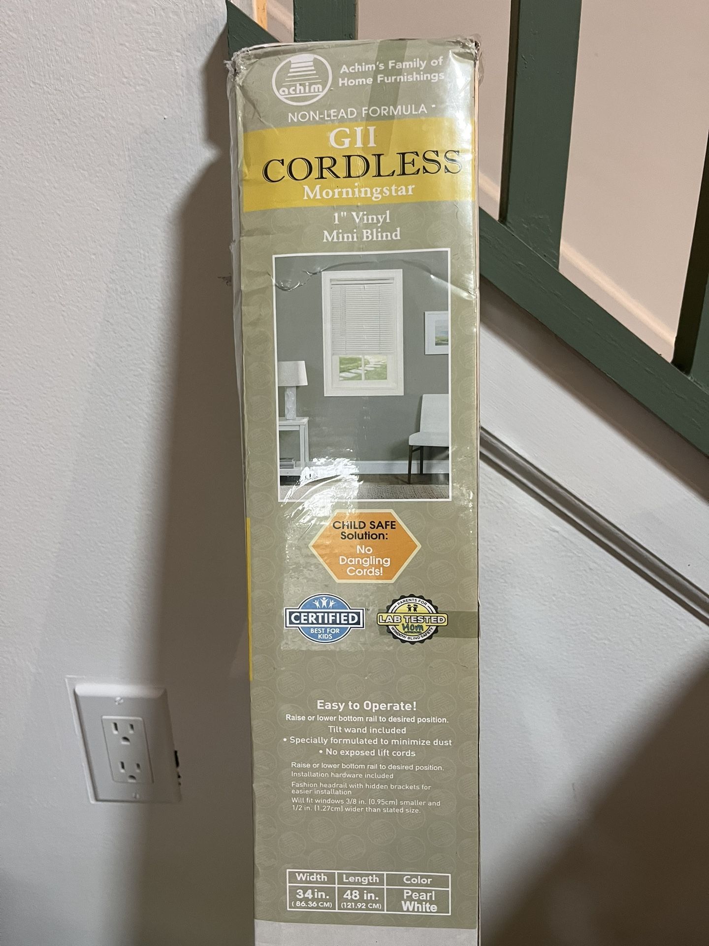 Cordless Vinyl Mini Blinds