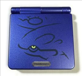 Game Boy Advance SP Kyogre Edition IPS Screen
