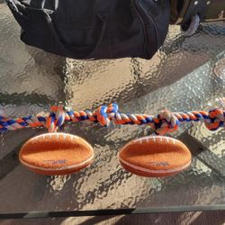 Nylabone Gripz Football and Rope