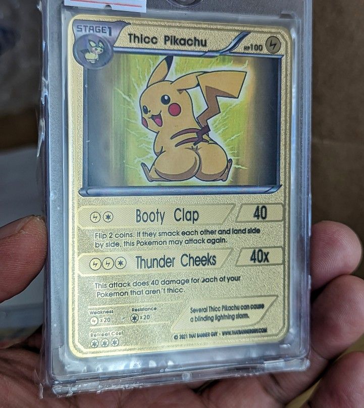 Thicc Pikachu Repro Booty Clap