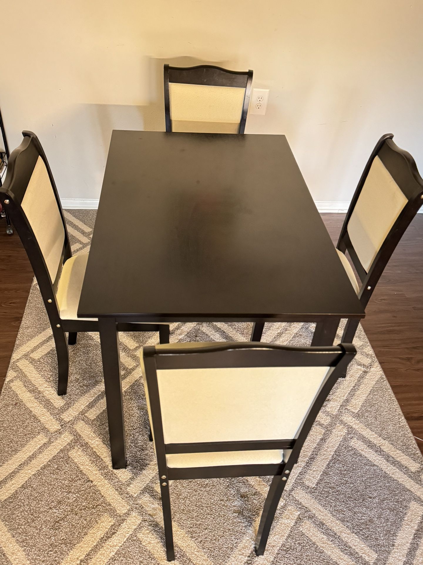 Wooden Dining Table 4 Seater
